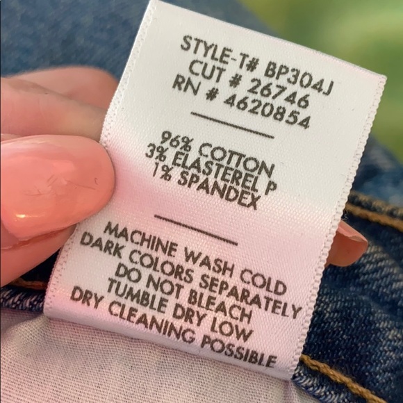 Just black denim straight leg jeans - Picture 3 of 4